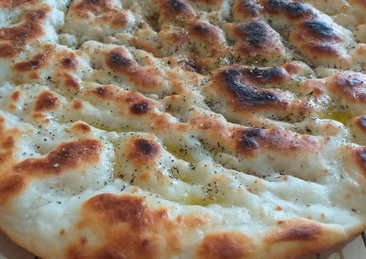 Focaccia Veloce Gluten Free Cotta in padella