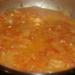 A picture of Creamy Spicy Chicken Livers.