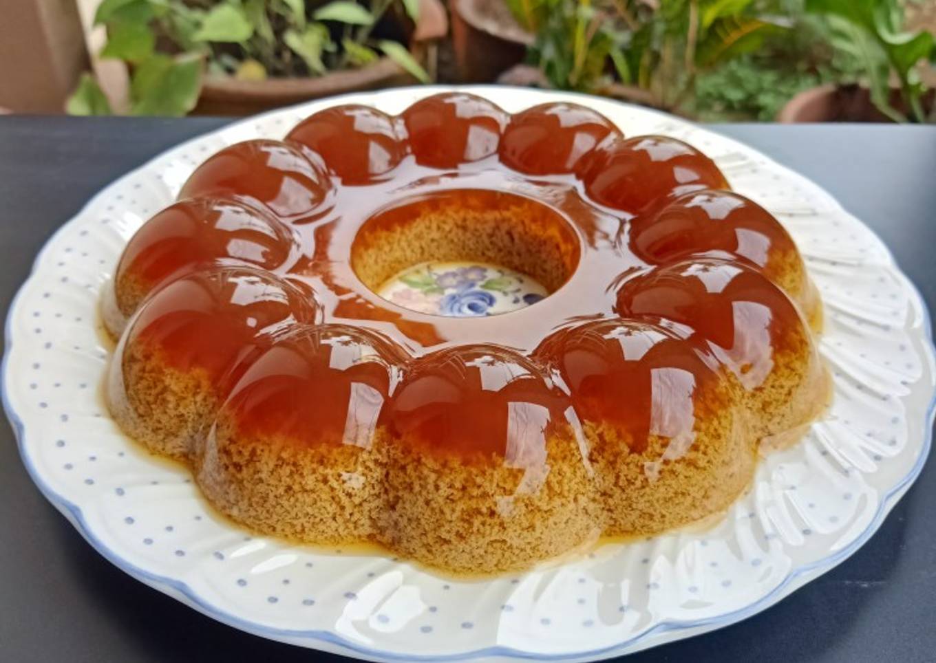 Pudding Lumut Gula Jawa