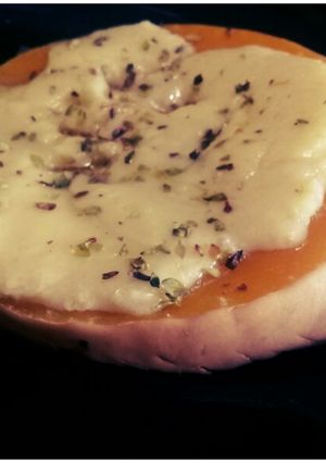 Una foto de Calabaza al horno con queso mantecoso~