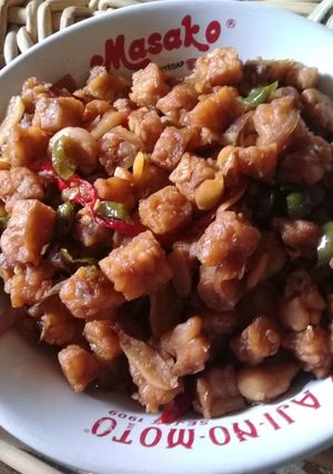 Foto resep Oseng Tempe Pedas Manis
