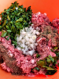 Una foto de CARNE Condimentada para Hamburguesa🍔...!
