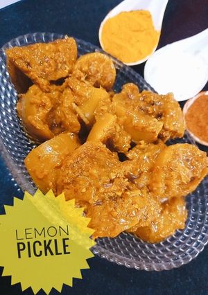 A picture of Lemon pickle.