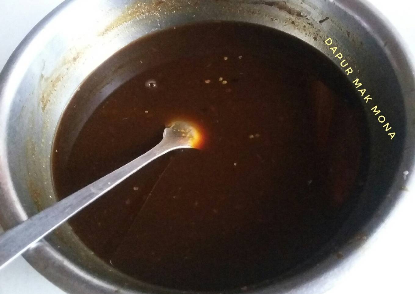 Cuko pempek lemak' nian(lemak'=enak👍)