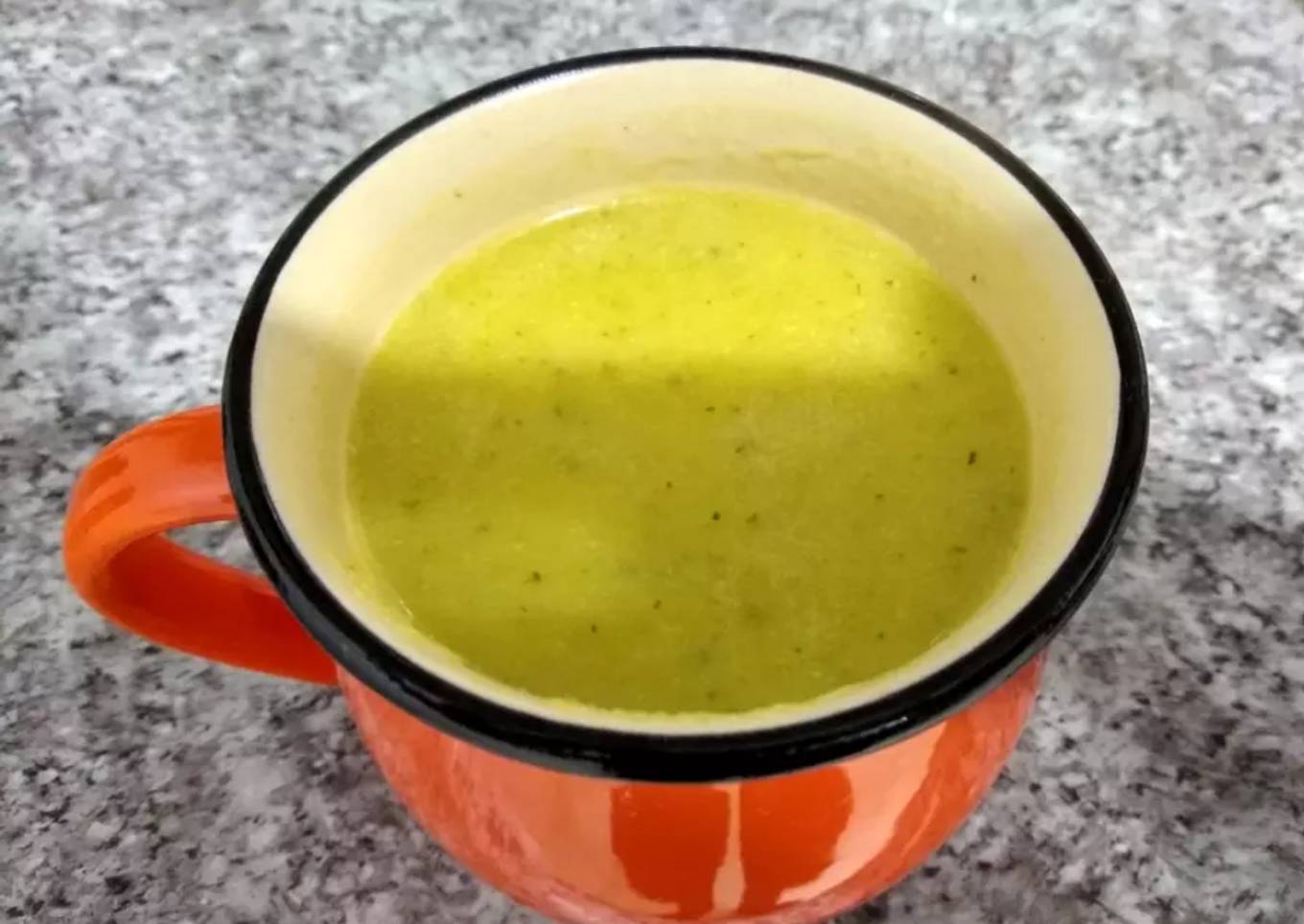Sopa de zapallo italiano en Thermomix