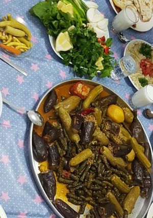 صورة لوصفة محاشي مشكلة