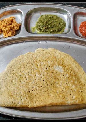 சாமை தோசை(samai dosai recipe in tamil) செய்முறை முக்கிய புகைப்படம்