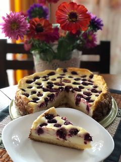 Szedres cheesecake recept fotója