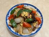 青紅椒洋蔥炒蛋