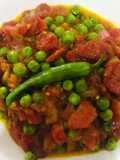 Matar gaajar sabzi