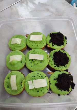 Foto resep Pukis pandan