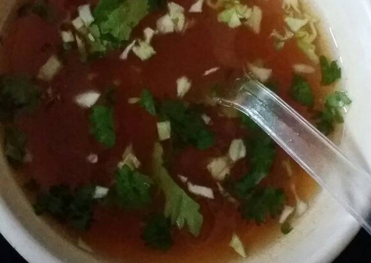 Recipe of Perfect Tomato Coriander Soup