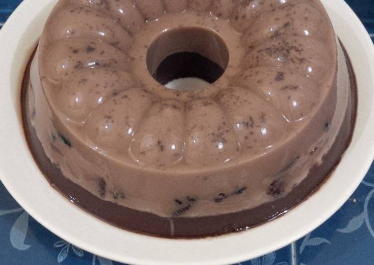 Bahan Puding Susu Brownies Oreo Cappucino mix Coklat Regal | Resep Membuat Puding Susu Brownies Oreo Cappucino mix Coklat Regal Yang Bisa Manjain Lidah