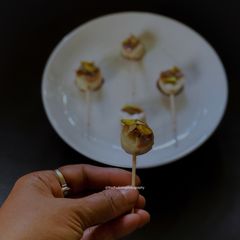 A picture of Banana Chocolate Discs.