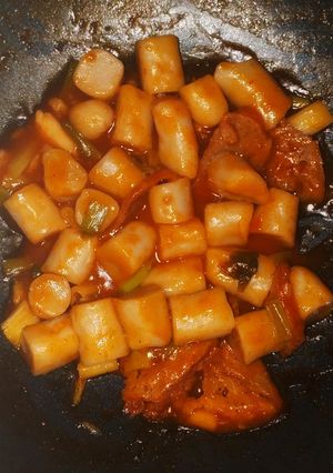 Foto resep Homemade tteokboki