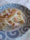 Penne with Smoked Salmon and Cream