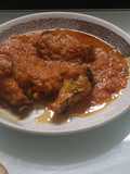 Alitas con salsa de tomate y sandía