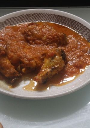 Foto principal de Alitas con salsa de tomate y sandía