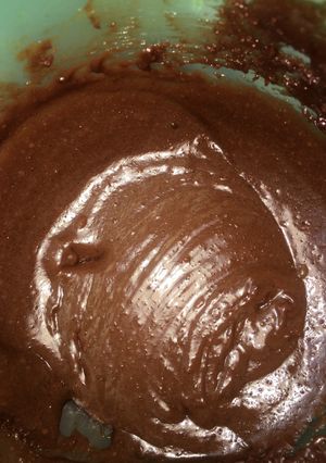 Una foto de Lustre de chocolate