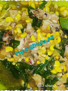 Foto resep Tumis cumi jagung cabe ijo
