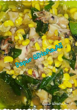 Foto resep Tumis cumi jagung cabe ijo