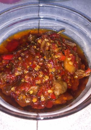 Foto resep Daging oseng mercon