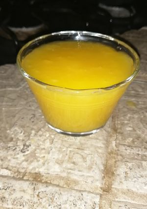 Una foto de Coulis de mango