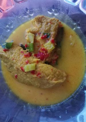 Foto resep Sayur tahu kulit santen