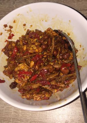 Foto resep Teri Kacang Balado Kriuk