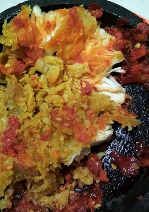 Foto resep Ayam geprek pedas