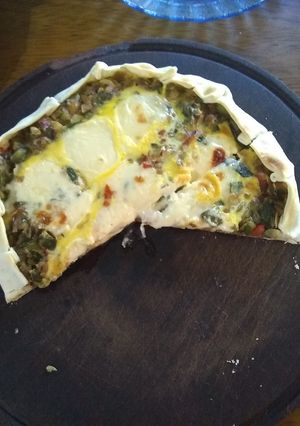 Una foto de Tarta de zapallitos
