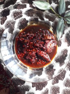 عکسی از دستور خورشت انار ویگن