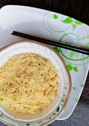 A picture of Indomie noodles.