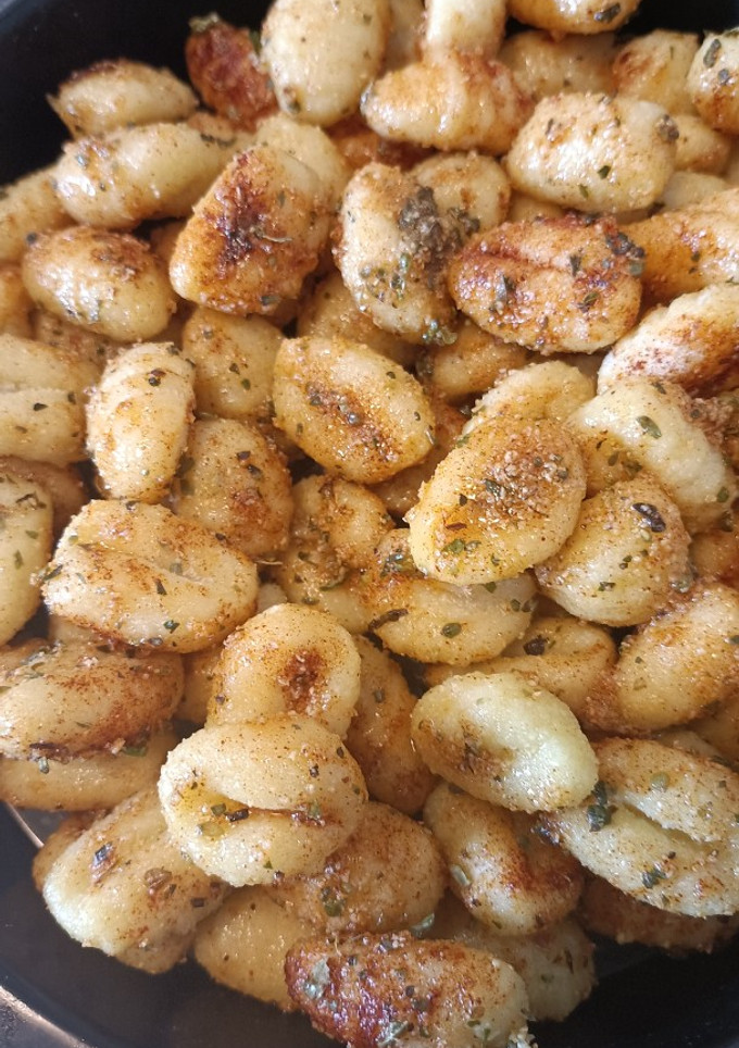 Una foto de Gnocchi alla airfryer