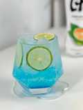 Blue Calamansi Sparkling Water with Konyaku ✨