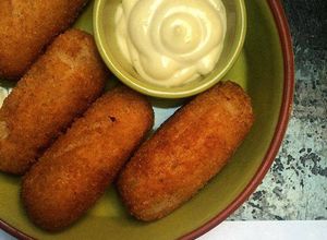 Una foto de Croquetas de merluza