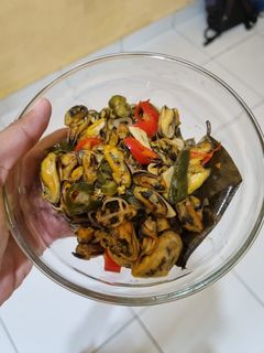 Foto resep Tumis Kerang Cabe Ijo