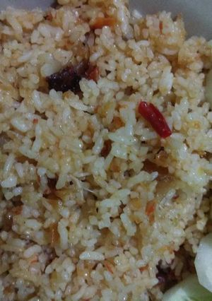 Foto resep Nasi goreng ayam suwir