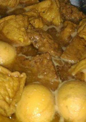 Foto resep Semur Tahu Tempe Telor simple