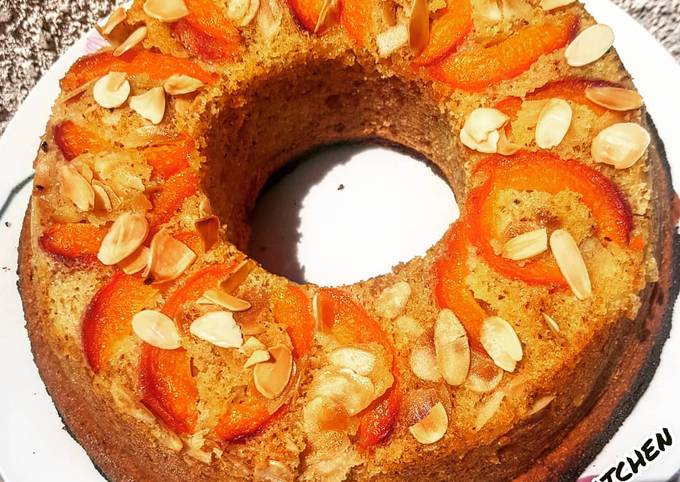 Gâteau aux amandes et aux abricots🥭