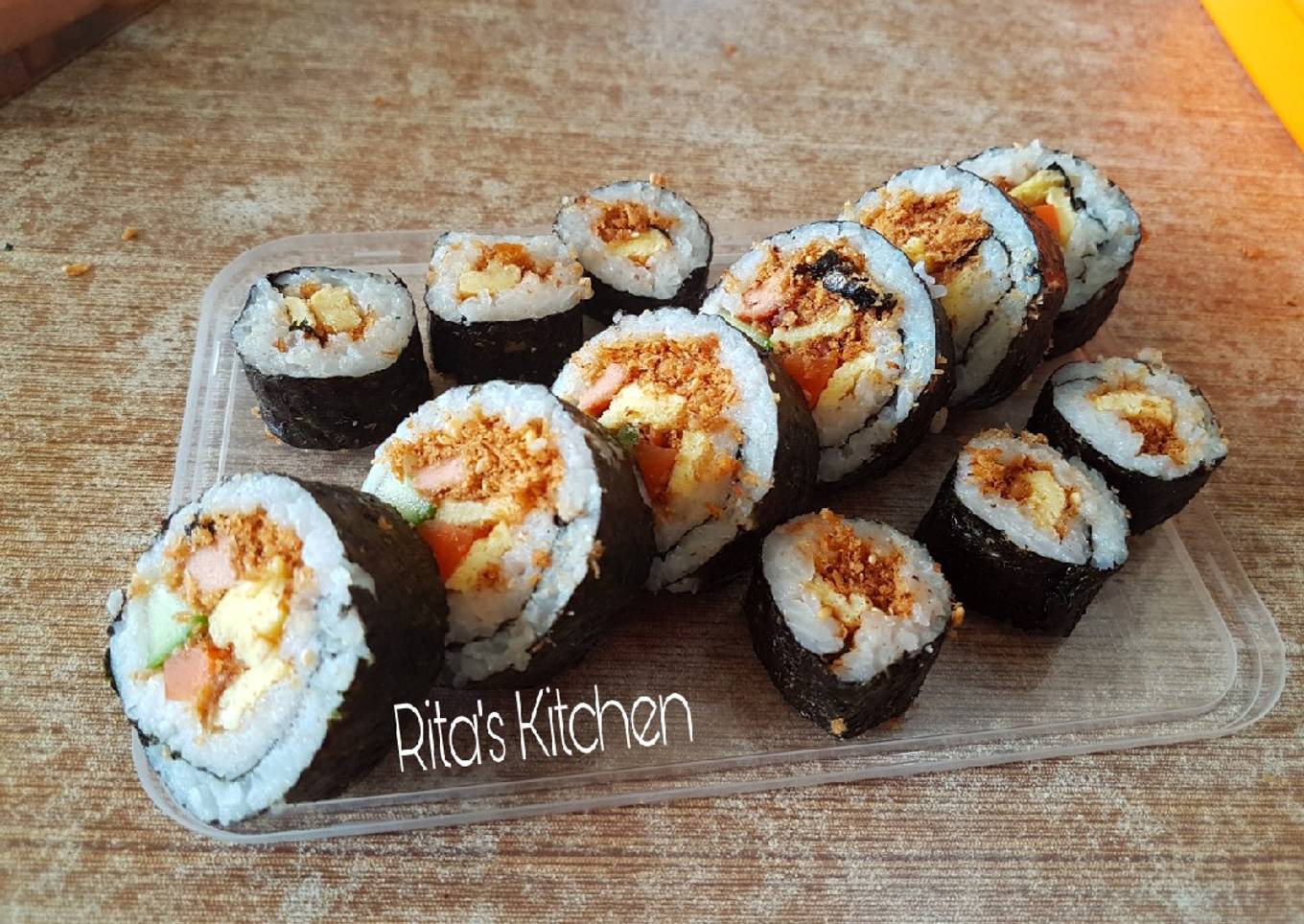 Resep Vegetarian Sushi, Enak