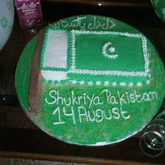 Flag Cake A picture of Flag Cake.
