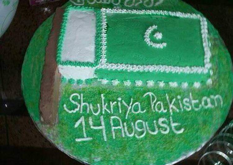 Simple Way to Make Favorite Flag Cake