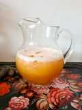 Agua de melón con miel de Yucatán y agua de azahar