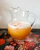 Agua de melón con miel de Yucatán y agua de azahar
