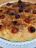 Focaccia în friteuza cu aer