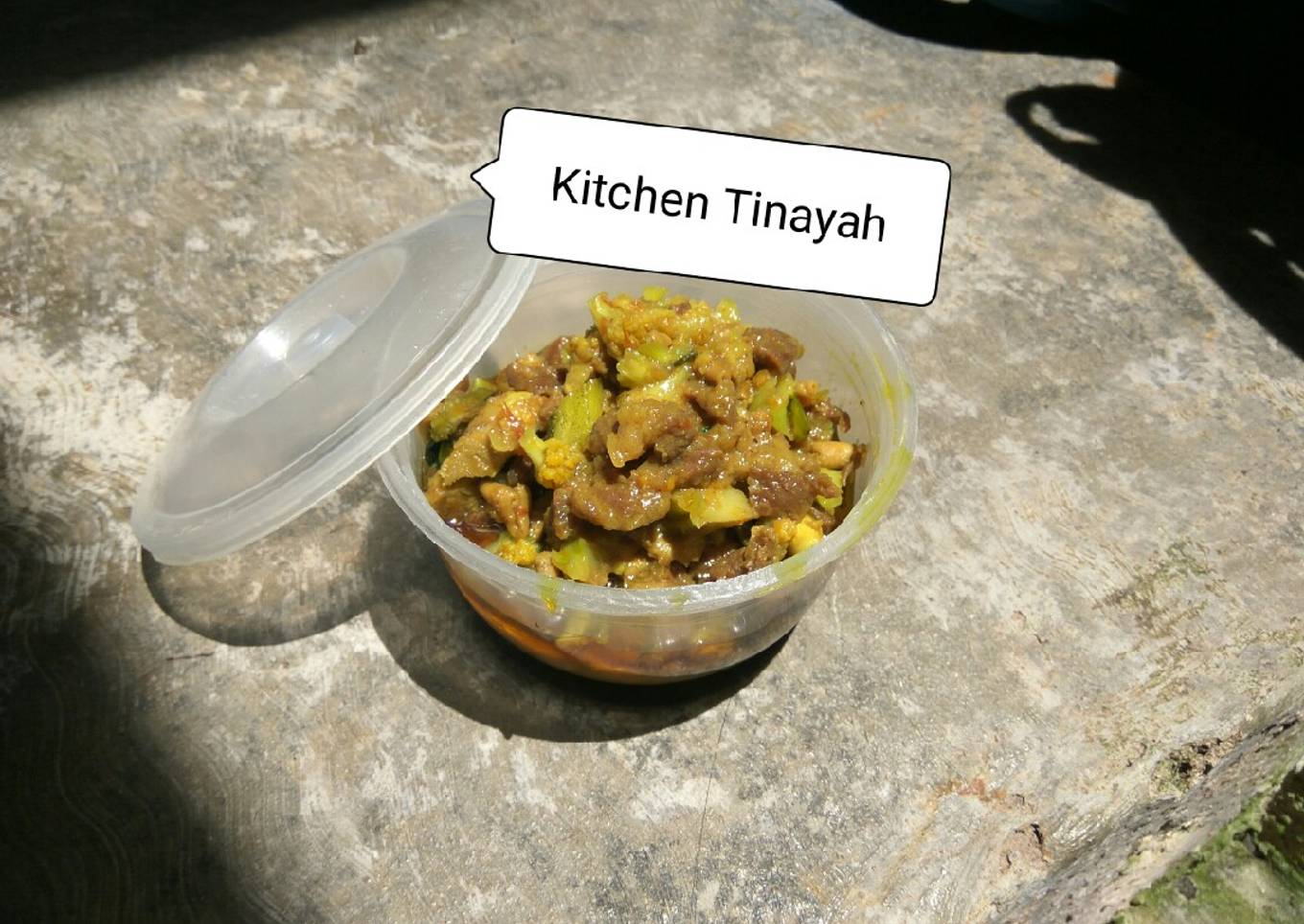 Daging tumis special etta goatmilk hpai ala promil😋