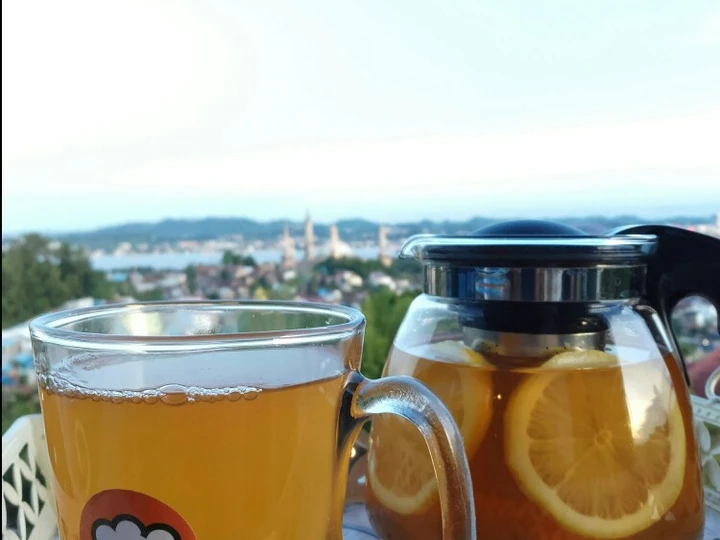 Cara Mudah Menyiapkan Resep JaMiLe Tea ~ Jahe Mint Lemon Tea yang Lezat Sekali Anti Ribet, Mantap Sekali