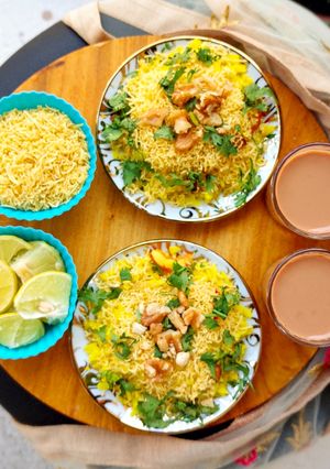 A picture of Nutty Walnut poha.