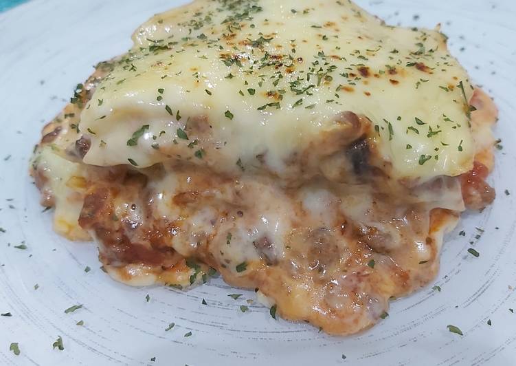 Creamy Lasagna with Mushroom